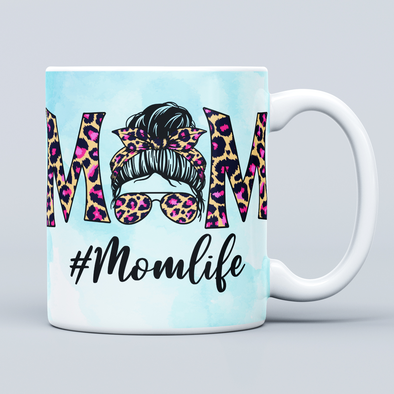 Mom life coffee mug