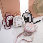 Women's Cat Pattern Shoulder Bag